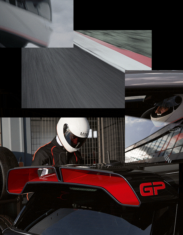 THE NEW MINI JOHN COOPER WORKS GP – DRIVER – RACETRACK 300 HP - REAR SPOILER 