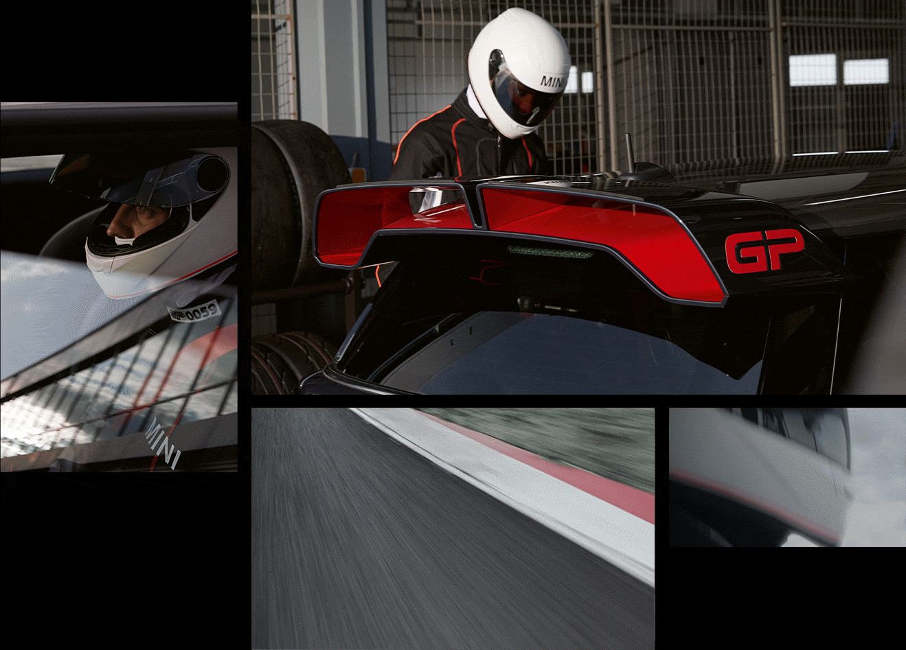 THE NEW MINI JOHN COOPER WORKS GP – DRIVER – RACETRACK 300 HP - REAR SPOILER 