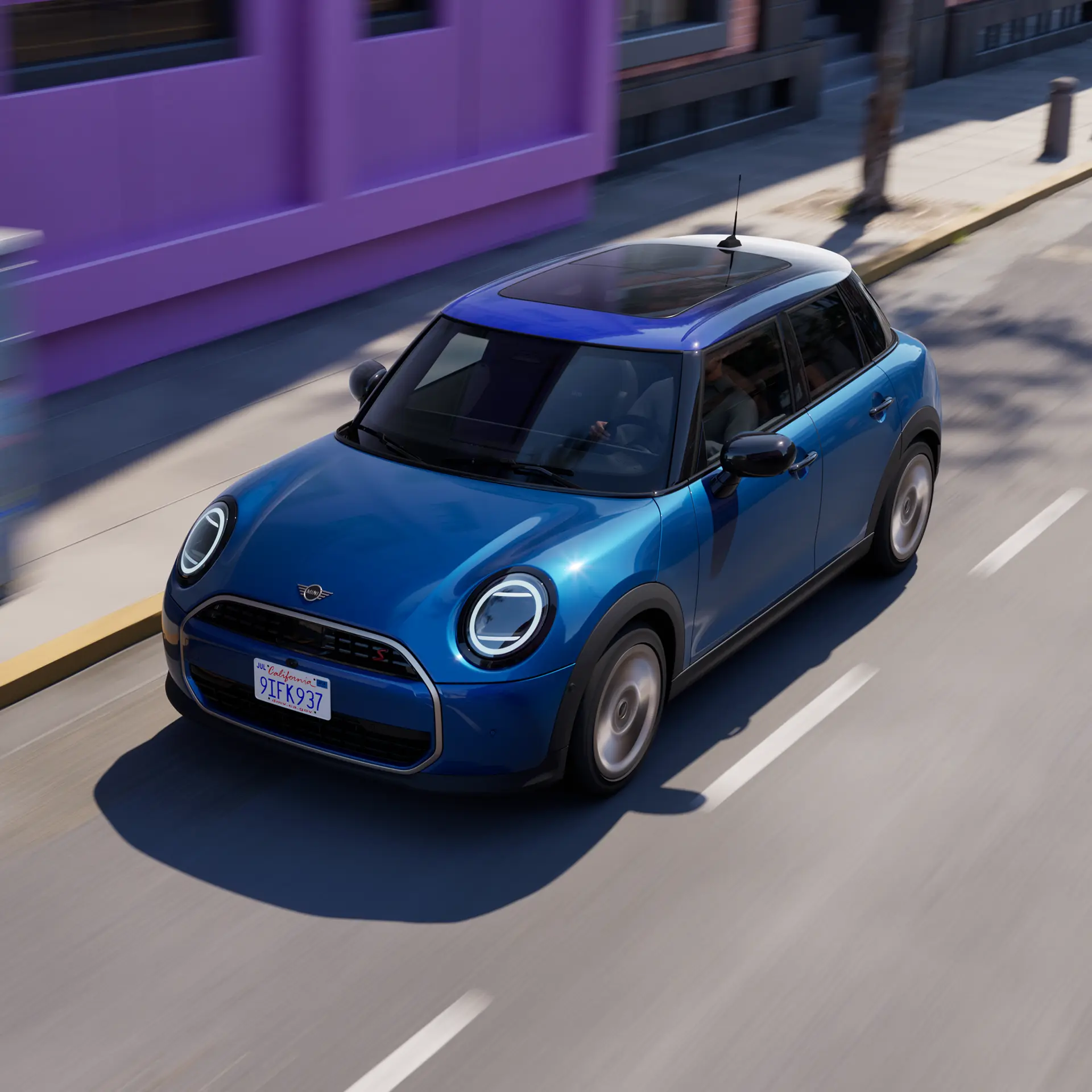 ミニクーパー 5台セット mini-f65-cooper-s-sunshine-