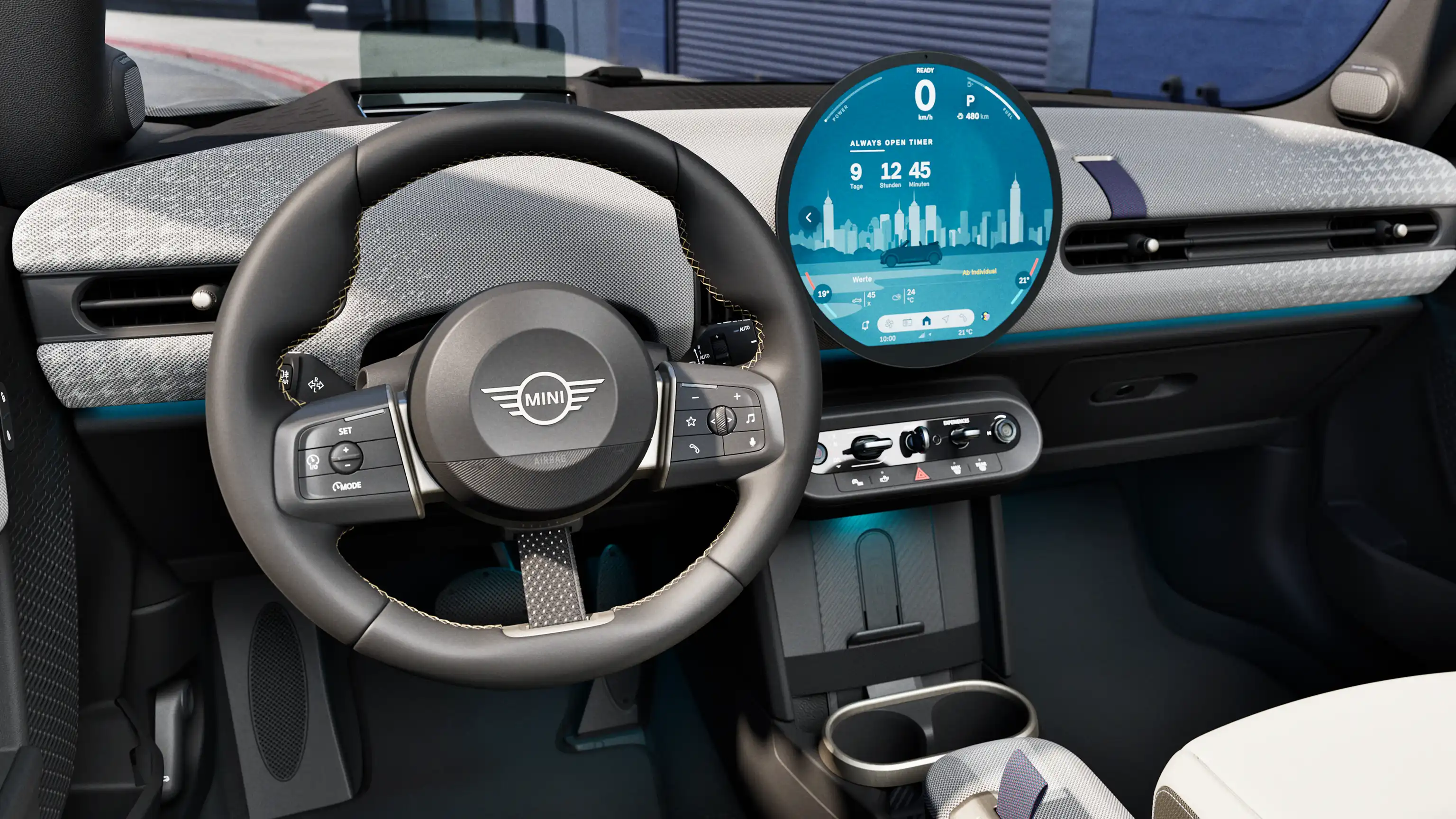 MINI Cooper Convertible - インテリア - オリジナルサイズ・MINIステアリング・ホイール