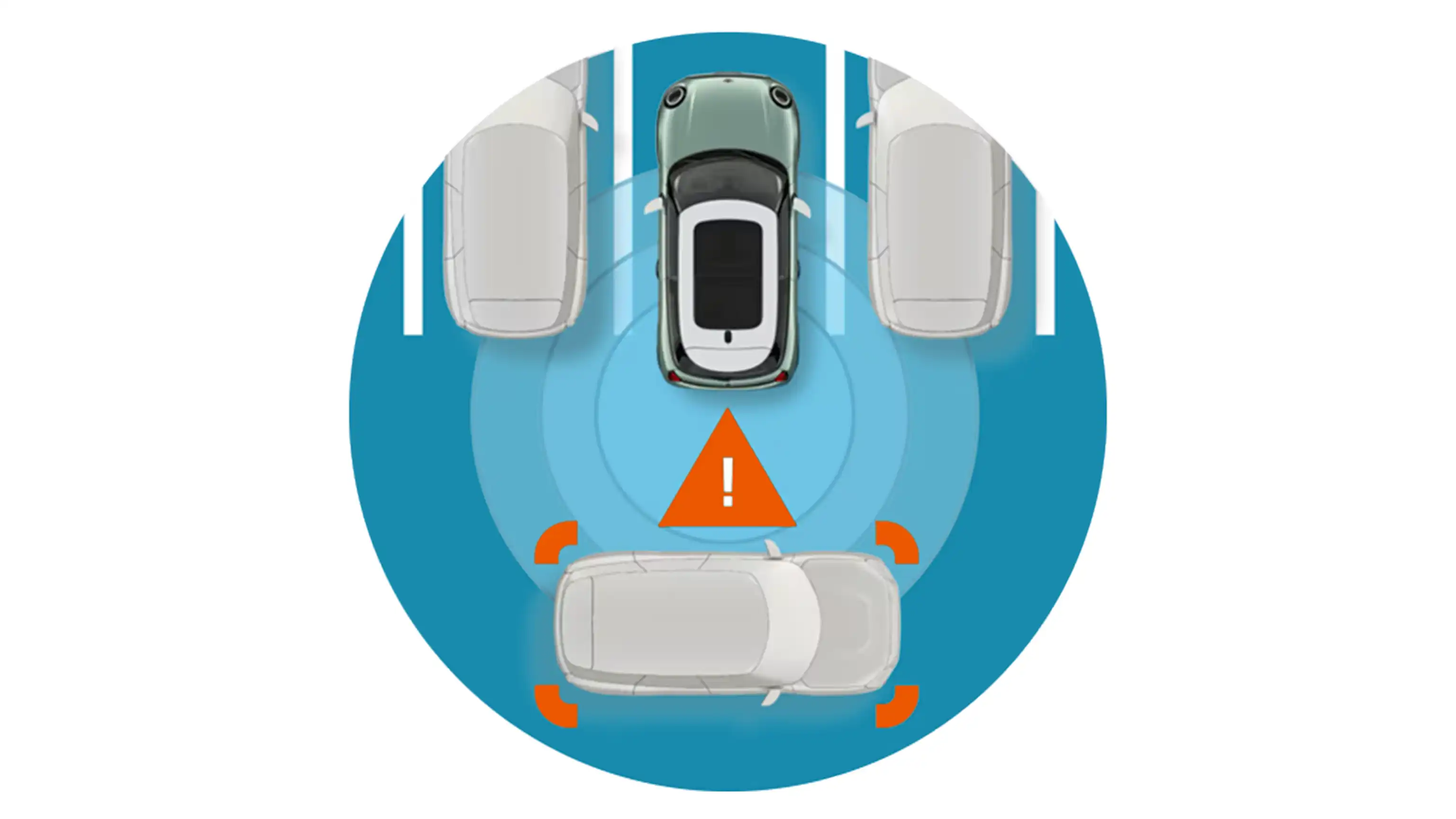MINI Countryman - Rear Cross Traffic Warning