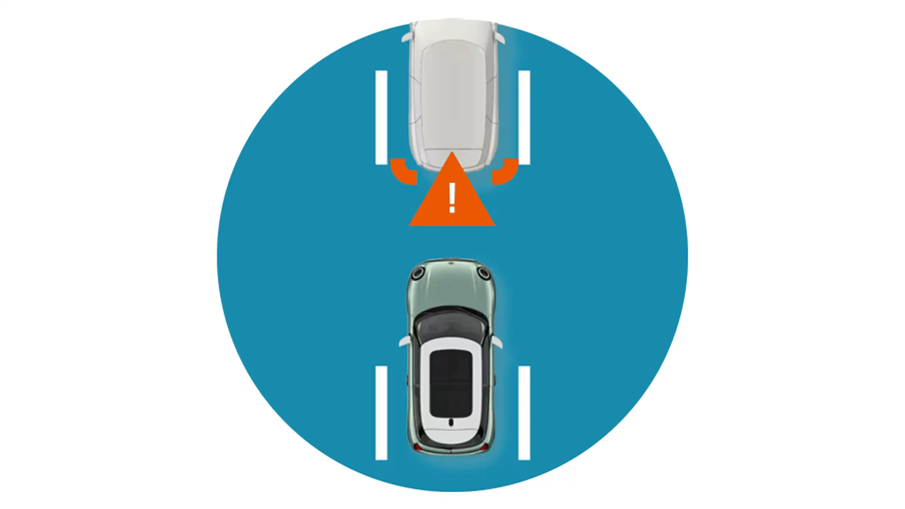 MINI Countryman - front collision warning