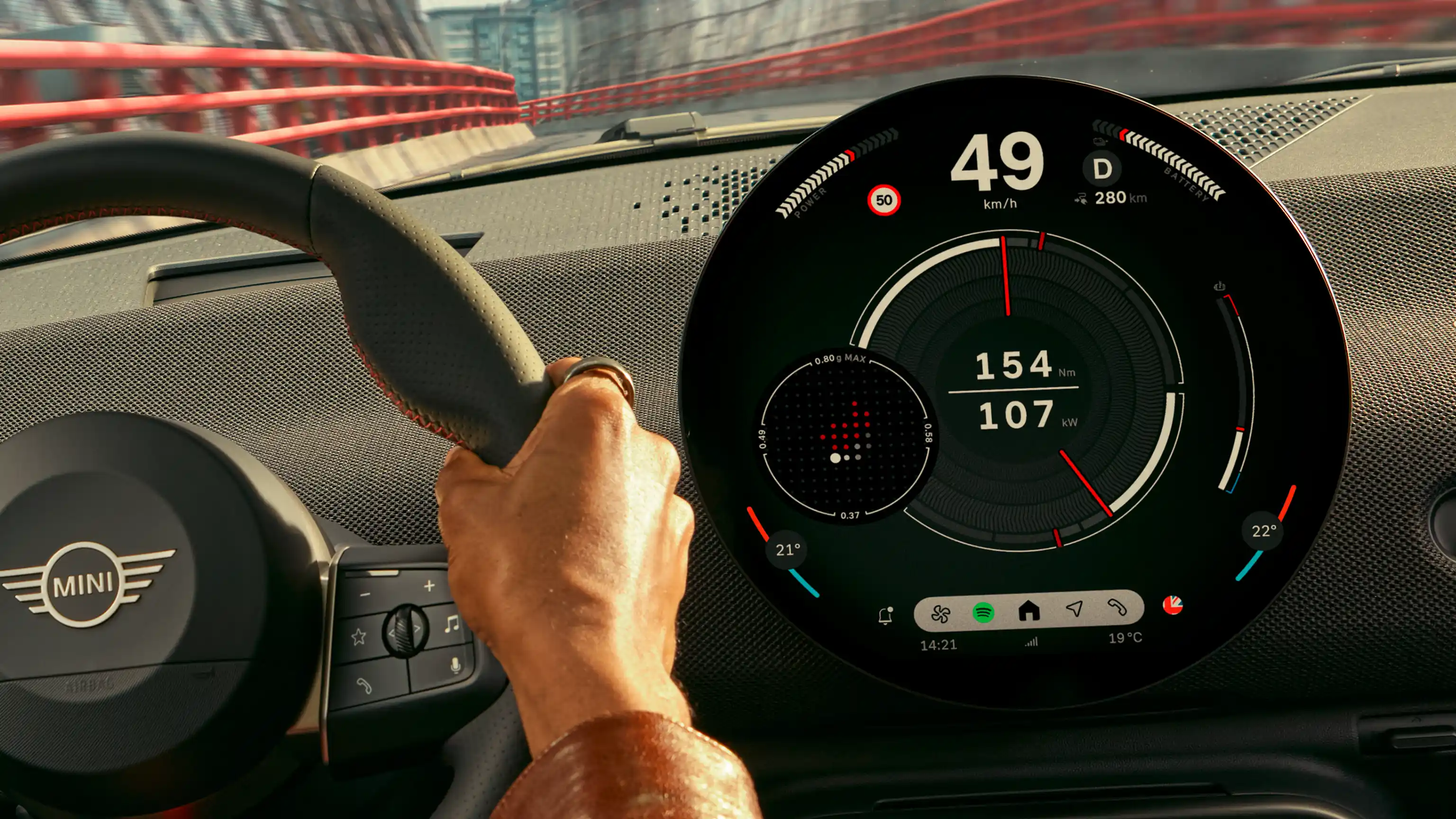 MINI John Cooper Works - J01 JCWの計器