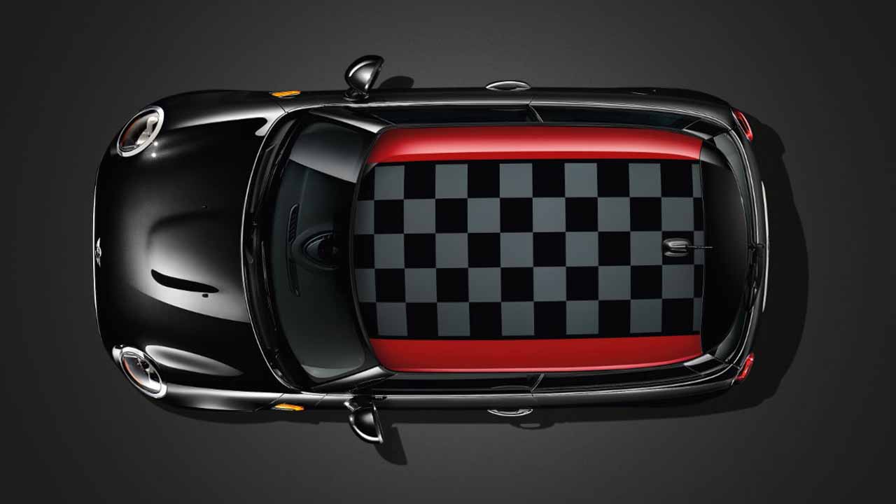 John Cooper Works Pro、ルーフ・ステッカー
