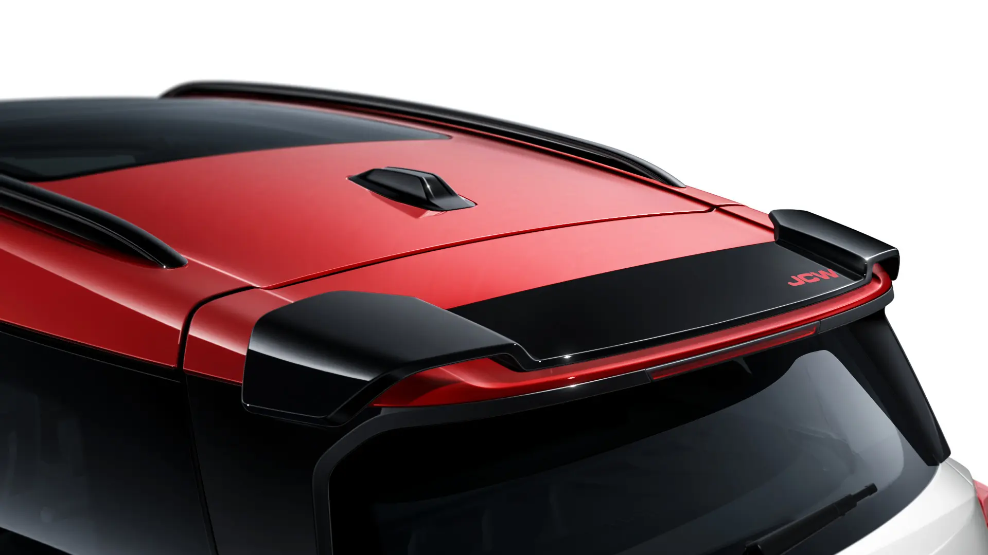 JCWアクセサリー - JCWルーフ・スポイラー（ブラック・ハイグロス）