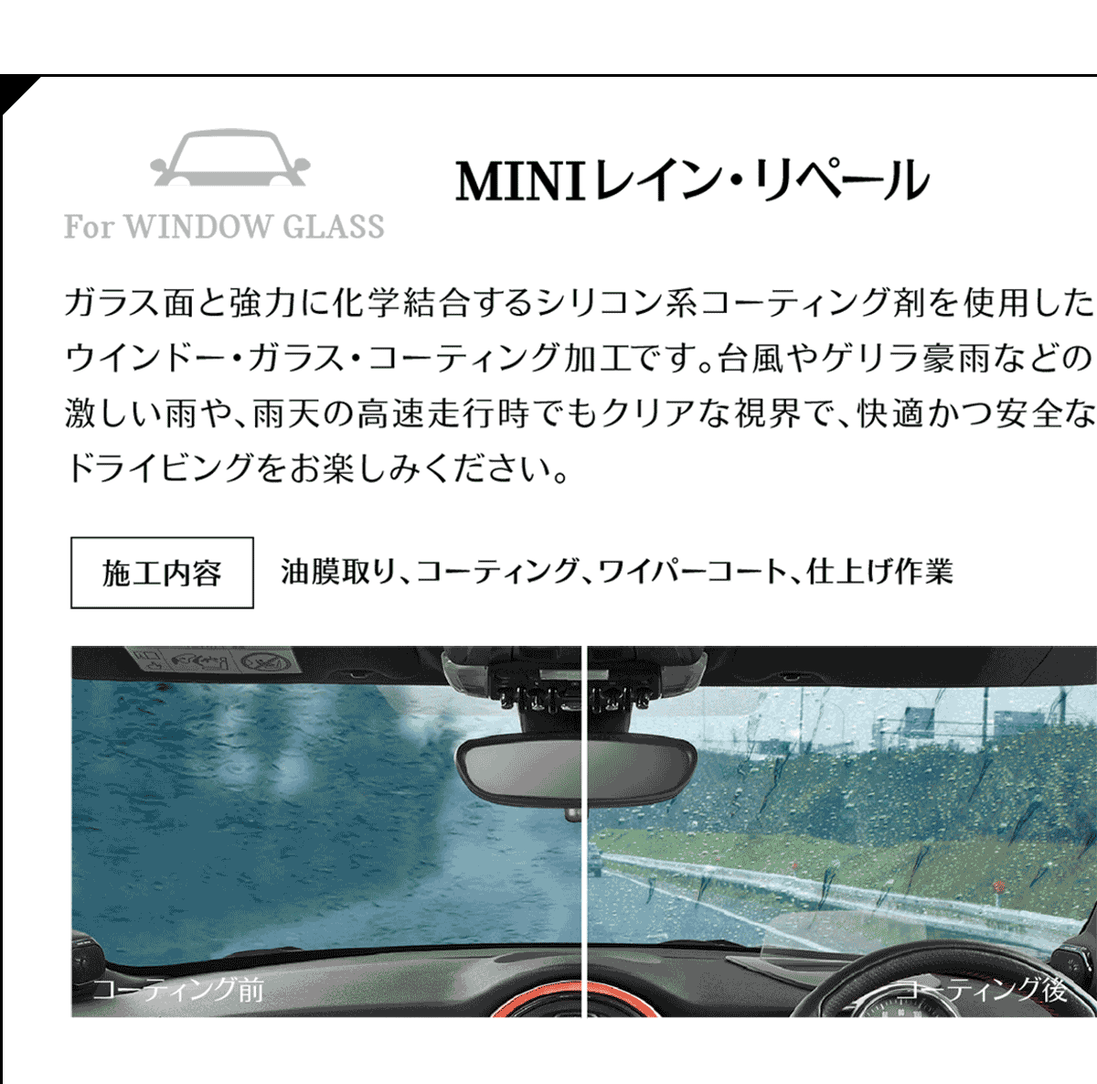 Mini オリジナル ボディ コーティング Mini Japan
