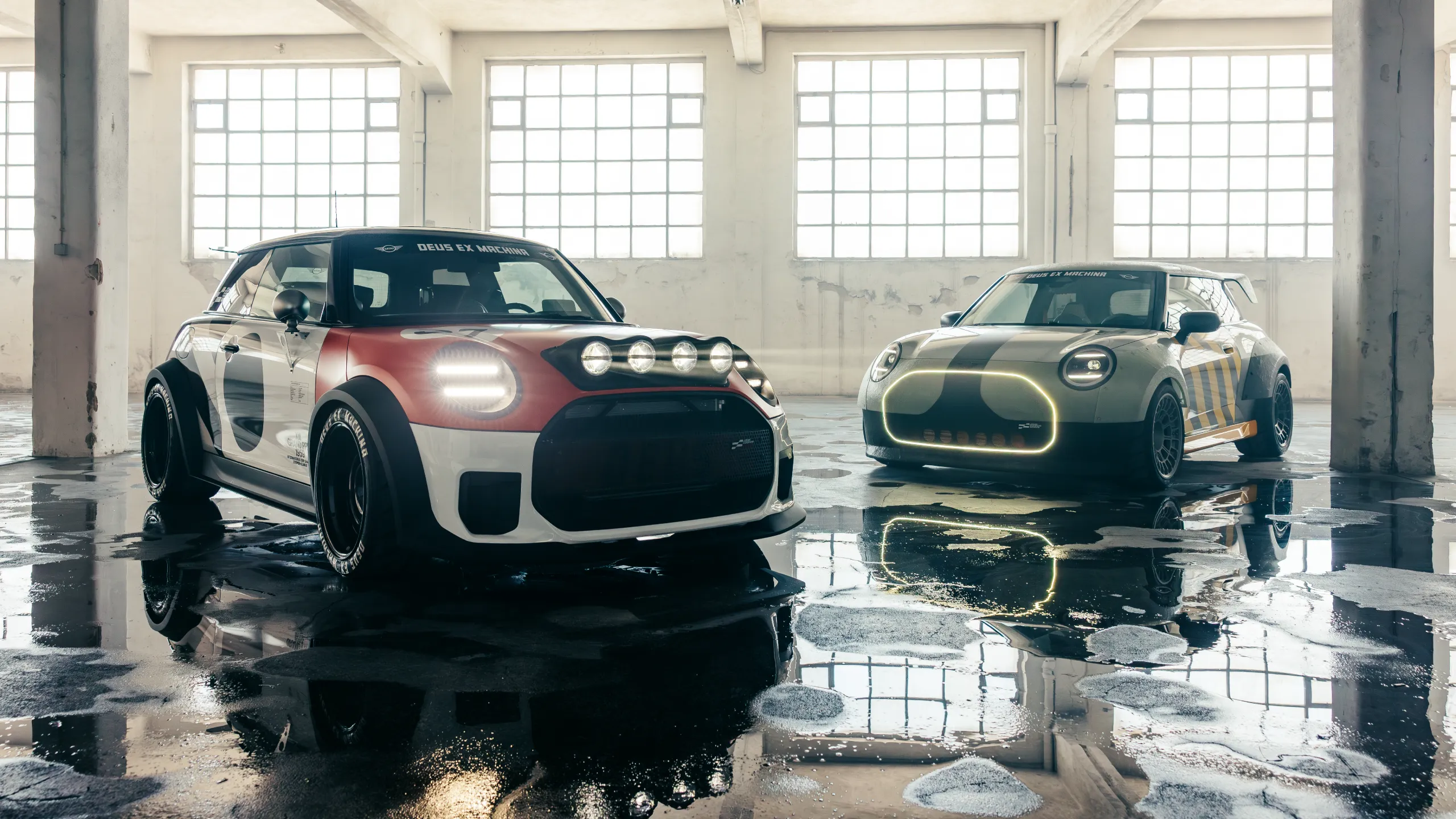 MINI DEUS EX MACHINA collaboration cars.