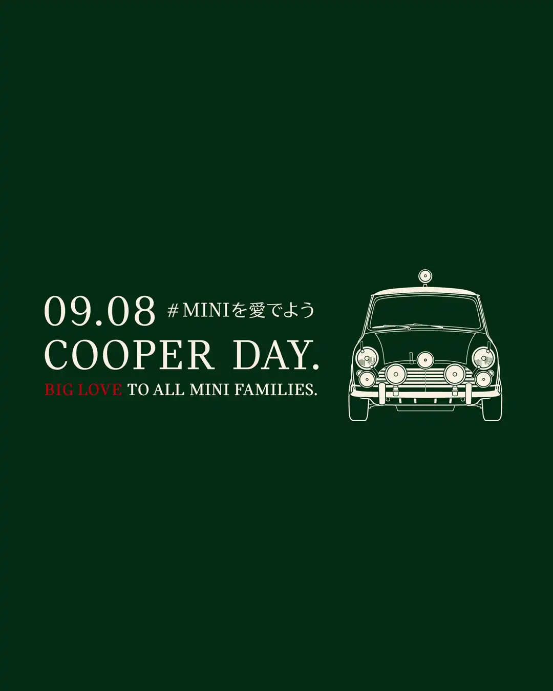 Home - main stage teaser - MINI COOPER DAY