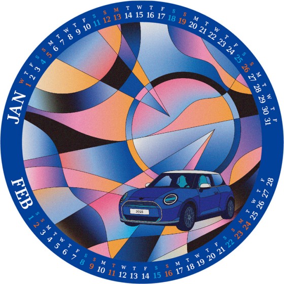 人気大割引 MINI CALENDAR 2025 プレゼントキャンペーン | MINI Japan 卓上カレンダー