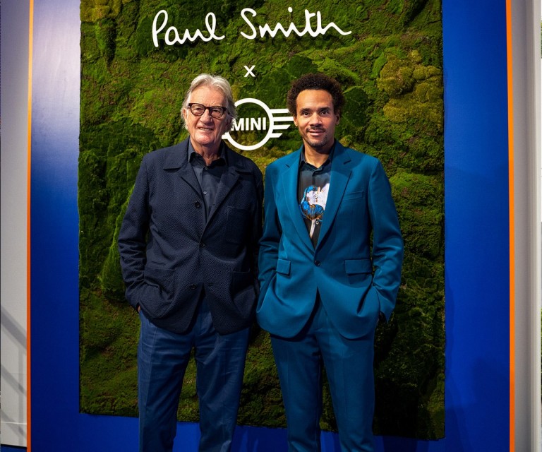 Oliver Heilmer and Paul Smith at the event.