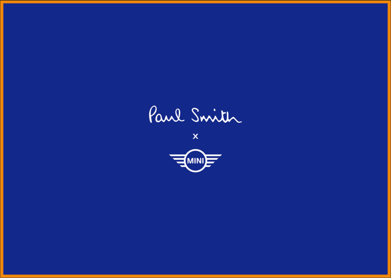 MINI×Paul Smith EVENT LOGO