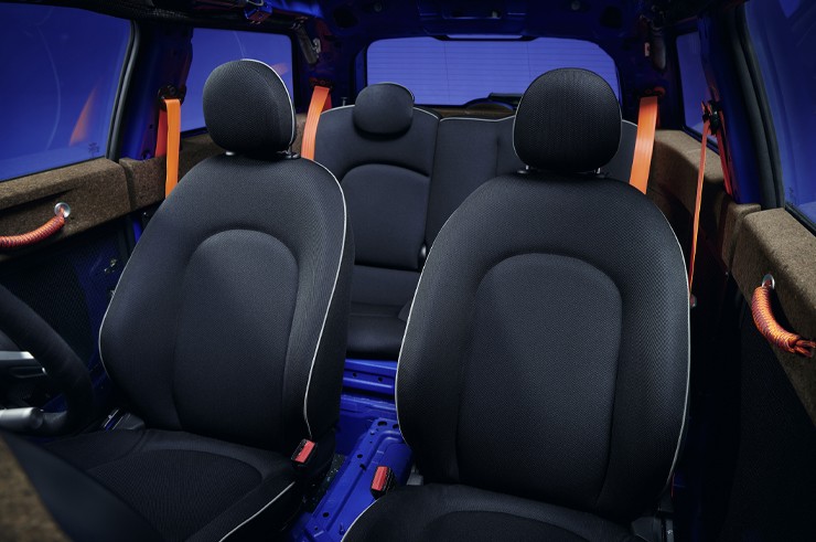 Black and Orange seats