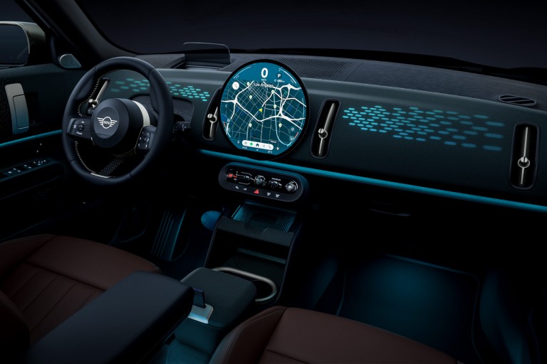 All-electric MINI Countryman - モザイク - インテリア