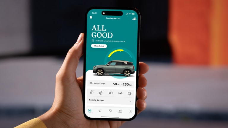 All-electric MINI Countryman - デジタル・テクノロジー - MINI APP