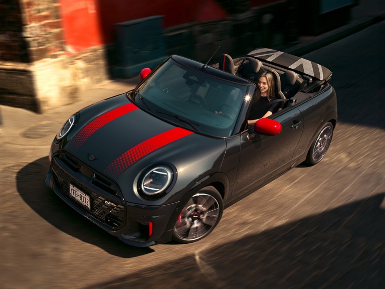 THE NEW MINI JOHN COOPER WORKS CONVERTIBLE.