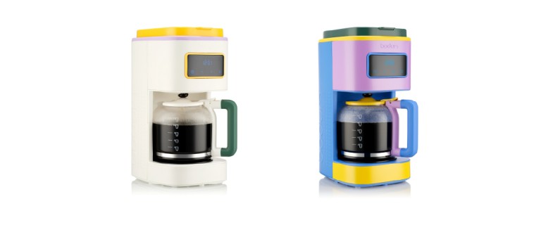BODUM BISTRO 電動コーヒーメーカー（オフホワイト、またはパープル）