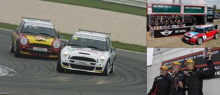 MINI CHALLENGE CHAMPION RACER MAXIME MARTIN