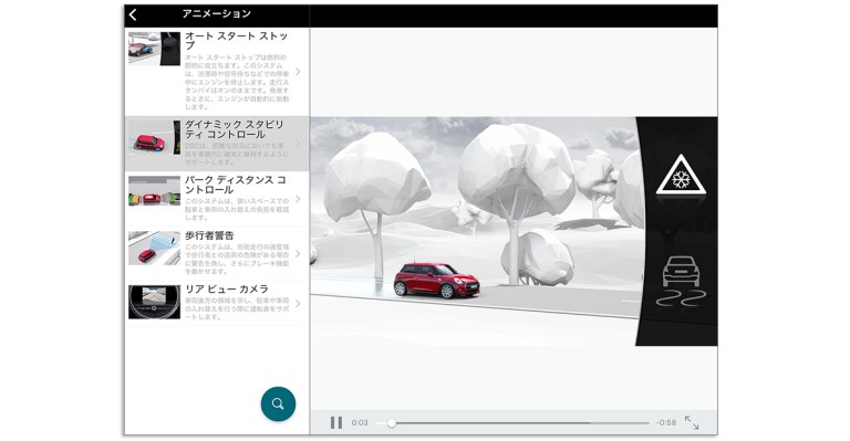 最先端機能をアニメーションで解説